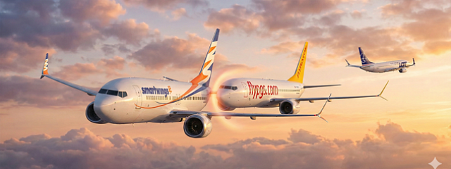 Změny kompenzací po plánovaném převzetí Smartwings leteckou společností Pegasus: Co mohou cestující očekávat