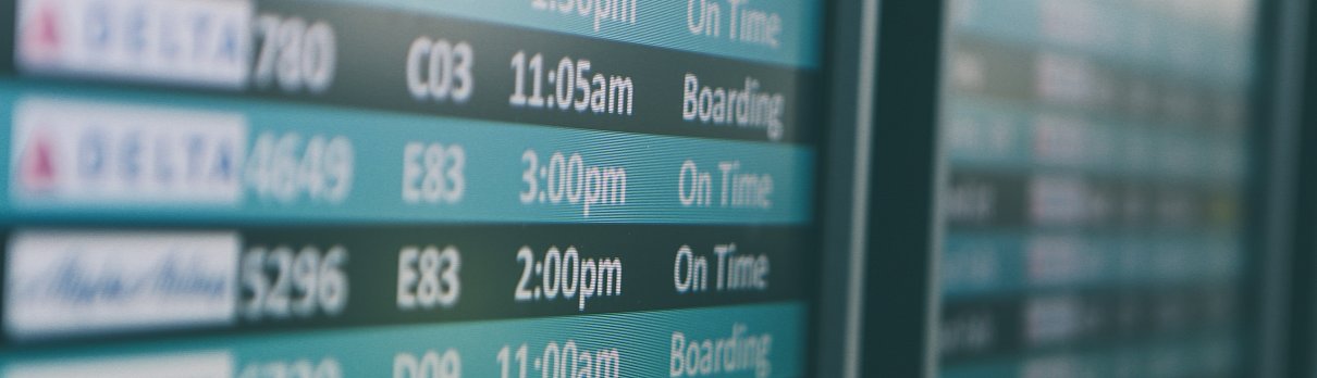 Zpožděný let a pravidla v rámci nařízení EU.  Seznam vzdáleností nejčastěji využívaných destinací z letiště Praha.